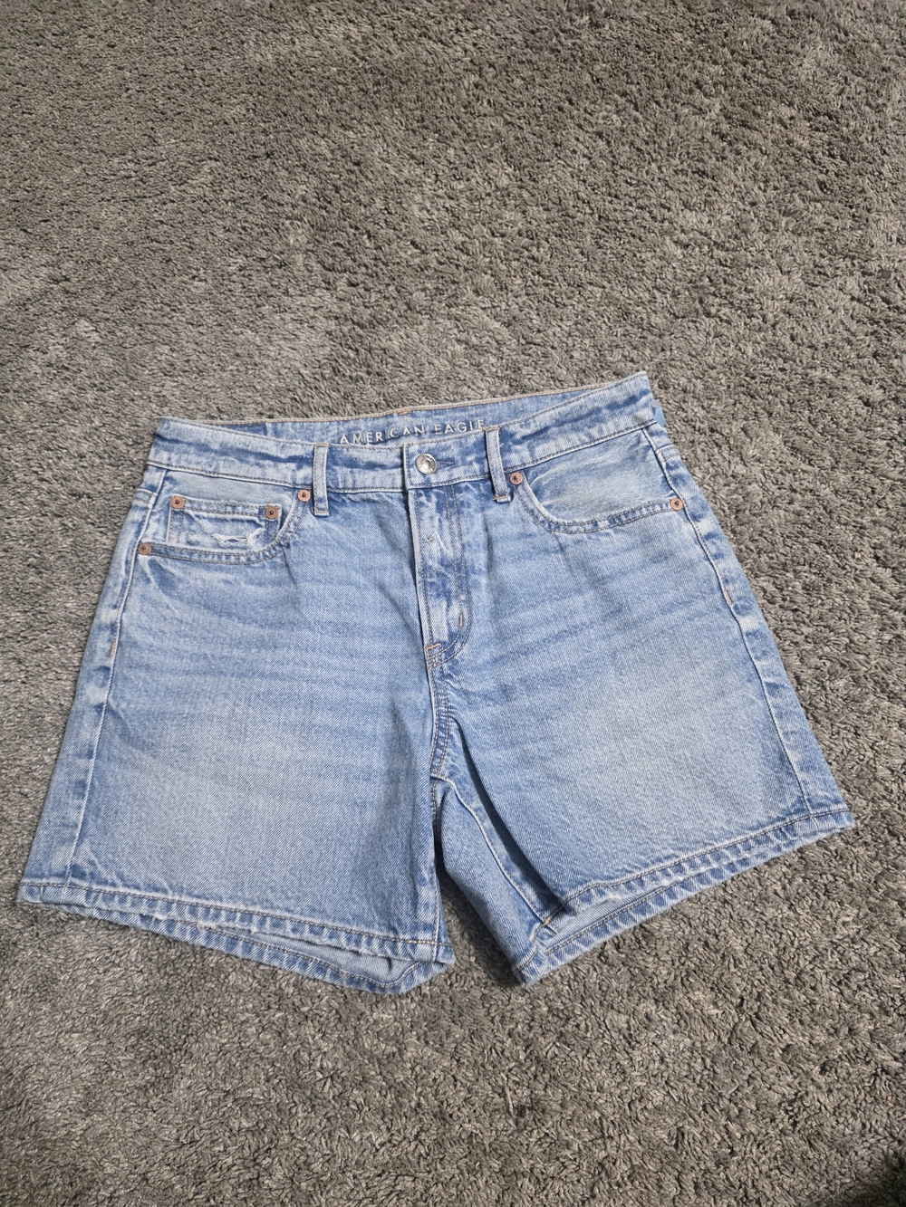 American Eagle Outfitters Light Blue Denim Women's Shorts
